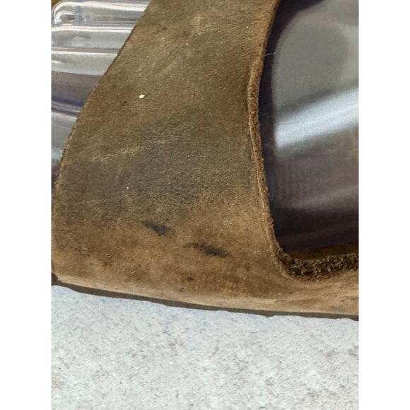 Birkenstock Arizona Brown Leather Sandals EU39 Womens US Size 8 FLAWS READ - Picture 10 of 16